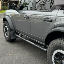 画像をギャラリービューアに読み込む, Go Rhino 21-26 Ford Bronco (4dr) 4000 Series Side Steps - Cab Length - Tex. Blk