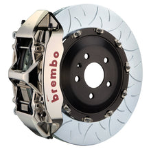 画像をギャラリービューアに読み込む, Brembo 03-08 SL55 AMG (Exc Black Series) Fr GTR BBK 6Pist Billet 405x34 2pc Rotor Slot Type3-Nickel
