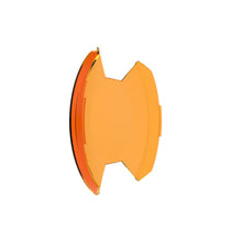 画像をギャラリービューアに読み込む, KC HiLiTES SlimLite 8in. LED Light Shield (Shield Only) - Amber