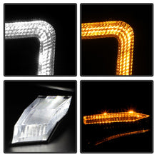 画像をギャラリービューアに読み込む, Spyder 15-20 GMC Yukon  Halogen Model Only Projector Headlights - Black (PRO-YD-GY15HALSI-SBSEQ-BK)