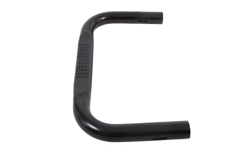 Dee Zee Universal Tubes - 3In Round Universal - Black Steel RegCab