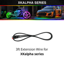 画像をギャラリービューアに読み込む, XK Glow 5pin Extension Wire Xkalpha - 12 Ft