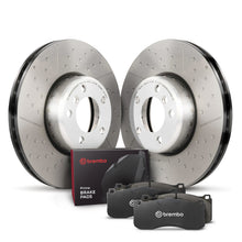 画像をギャラリービューアに読み込む, Brembo OE 12-15 BMW 335i/14-16 335i GT xDrive/13-15 335i xDrive/16-18 340i Front Disc Brake Kit