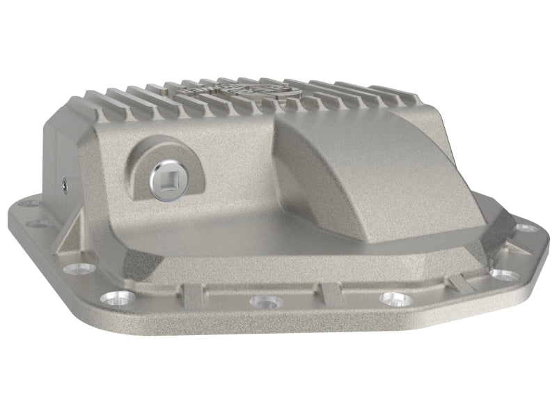 aFe POWER Street Series Front Diff Cover Raw w/ Machined Fins Ford F-250/350 23-26(Dana M235)
