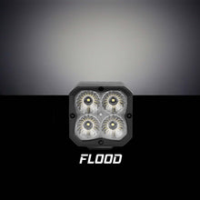 画像をギャラリービューアに読み込む, XK Glow XKchrome 20w LED Cube Light w/ RGB Accent Light Kit w/ Controller- Flood Beam 2pc