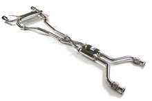 画像をギャラリービューアに読み込む, Invidia 03-08 Infiniti G35 Coupe Gemini Single Layer Titanium Tip Cat-back Exhaust