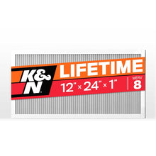 画像をギャラリービューアに読み込む, K&amp;N HVAC Filter 12 X 24 X 1 Merv 8