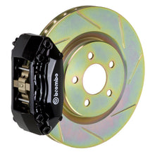 画像をギャラリービューアに読み込む, Brembo 05-06 Focus Front GT BBK 4 Piston Cast 2pc 305x28 1pc Rotor Slotted Type-1-Black