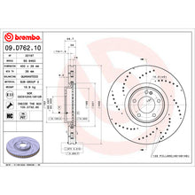 画像をギャラリービューアに読み込む, Brembo OE 19-22 Mercedes-Benz G63 AMG Friction Brake Disc