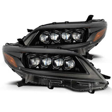 画像をギャラリービューアに読み込む, AlphaRex 11-21 Toyota Sienna LUXX LED Proj Headlights Plank Style Alpha Black w/Seq Signal/DRL