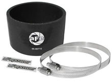 画像をギャラリービューアに読み込む, aFe Magnum FORCE Intake Coupling Kit (4 IN ID x 2-1/2 IN L) Straight Coupler - Black