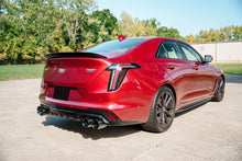 画像をギャラリービューアに読み込む, Corsa 22-25 Cadillac CT4 V Blackwing 3in Active Valve Cat-Back - 4.5in Carbon Fiber Black Tip