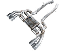 画像をギャラリービューアに読み込む, AWE Tuning 20-25 BMW X3 M/M Comp (F97) AWD SwitchPath Axle-Back Exhaust - Chrome Silver Tips