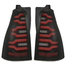 画像をギャラリービューアに読み込む, AlphaRex 03-09 Toyota 4Runner LUXX-Series LED Tail Lights- Black/Red