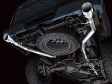 画像をギャラリービューアに読み込む, AWE Tuning 2021+ Ford F150 Tremor w/ Bumper Cutouts 0FG Resonated Cat-Back w/ Chrome Silver Tips