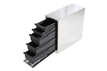 画像をギャラリービューアに読み込む, Dee Zee Universal Tool Box - Wheel Well Box With Drawers (Aluminum)