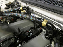 画像をギャラリービューアに読み込む, GReddy AN06 STRAIGHT HOSE END SWIVEL BLACK/GOLD ANODIZED