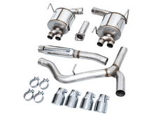 画像をギャラリービューアに読み込む, AWE Tuning 2022+ VB Subaru WRX Touring Edition Exhaust - Chrome Silver Tips