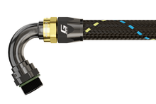 画像をギャラリービューアに読み込む, GReddy AN08 120 DEGREE ORB MALE BLACK/GOLD ANODIZED