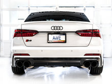 画像をギャラリービューアに読み込む, AWE Tuning 19-23 Audi C8 S6/S7 2.9T V6 AWD Touring Edition Exhaust - Diamond Black Tips