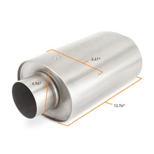 画像をギャラリービューアに読み込む, Mishimoto Universal Resonator with 3in Inlet/Outlet - Brushed