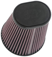 画像をギャラリービューアに読み込む, K&amp;N Universal Clamp-On Air Filter 3-1/2in 10 Degree Flange 5-3/4in B 4-1/2in x 3-1/4in T 7in H