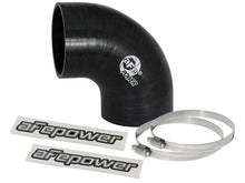 画像をギャラリービューアに読み込む, aFe Magnum FORCE Intake Coupling Kit (3 IN ID x 90-Deg.) Elbow Coupler - Black