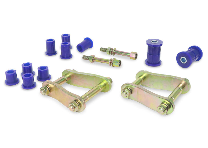 Superpro 05-15 Toyota Hilux 4WD Greasable Shackle and Bushing Kit