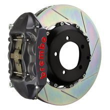 画像をギャラリービューアに読み込む, Brembo 99-05 Honda S2000 Rear GTS BBK 4 Piston Cast 328x28 2pc Rotor Slotted Type-1-Black HA