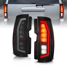 画像をギャラリービューアに読み込む, Anzo 07-14 Chevrolet Suburban / 07-14 GMC Yukon Black Full LED Tail Light Plank Style w/ Smoke Lens