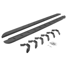 画像をギャラリービューアに読み込む, Go Rhino 04-14 Ford F-150 Super Cab 4DR RB10 Slim Running Boards Kit (w/Brackets) - Bedliner Coating