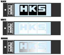 画像をギャラリービューアに読み込む, HKS LOGO Sticker W135 WHITE