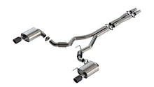 画像をギャラリービューアに読み込む, Borla 2024 Ford Mustang GT 5.0L V8 w/o Active Exhaust S-Type Cat-Back Exhaust System - Carbon Fiber