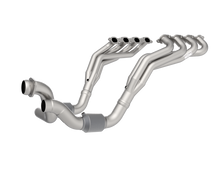 画像をギャラリービューアに読み込む, Kooks 20-22 Ford F250 7.3L V8 / Ford F350 7.3L V8 1-7/8in x 3in SS Headers w/ Green Catted Conn