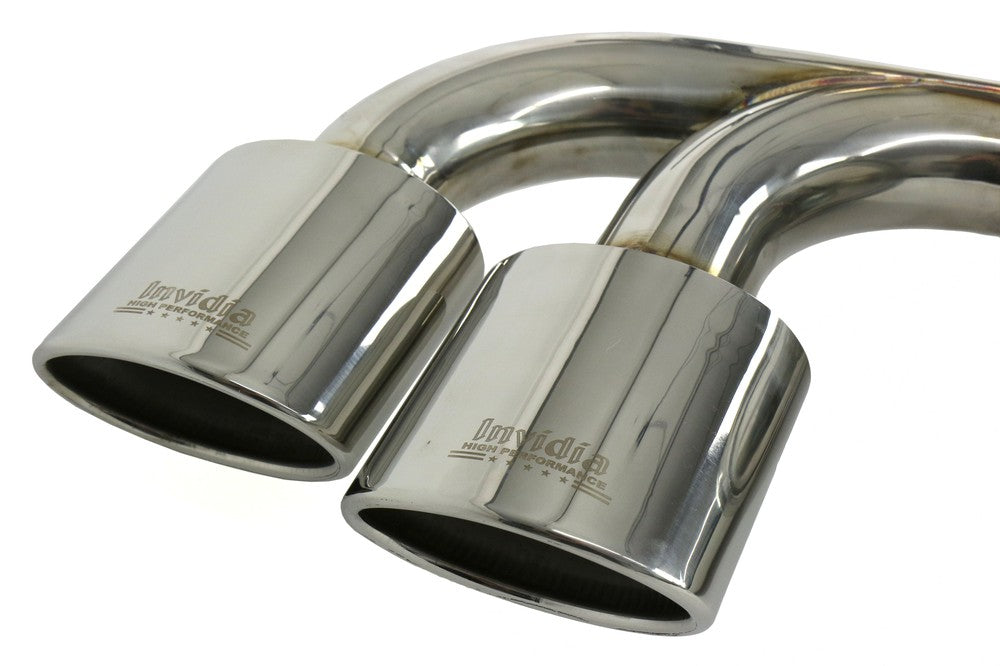 Invidia 14-17 VW Golf-R Q300 w/ Oval Stainless Steel Tips Cat-Back Exhaust