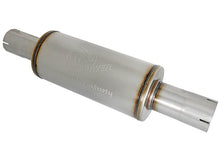 画像をギャラリービューアに読み込む, aFe ATLAS Muffler 3-1/2 IN ID Center/Center x 7 IN Dia. X 16 IN L - Round Body