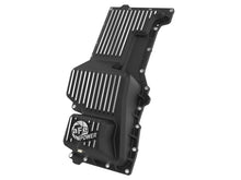 画像をギャラリービューアに読み込む, aFe 20-25 GM Trucks L6 3.0L Engine Oil Pan - Black w/ Machined Fins