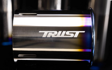 画像をギャラリービューアに読み込む, GReddy PE-TR Rolled Tip-Burnt-Ti L 160mm x 115mm