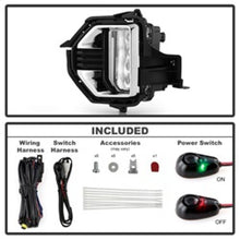 画像をギャラリービューアに読み込む, Spyder 21-22 GMC Canyon OEM LED Fog Lights w/Switch - Clear (FL-GCAN21-LED-C)