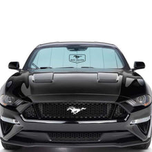 画像をギャラリービューアに読み込む, Covercraft 24 Ford Mustang Coupe Convertible UVS100 Custom Sunscreen with Mustang 60 Years Logo