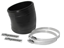 画像をギャラリービューアに読み込む, aFe Magnum FORCE Intake Coupling Kit (3-1/2 IN ID x 3 IN L x 15 Deg.) Elbow Coupler - Black
