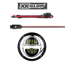 画像をギャラリービューアに読み込む, XK Glow Chrome Bezel 5.75in XKchrome LED headlight