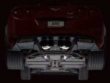 画像をギャラリービューアに読み込む, AWE Tuning 05-07 C6 Chevrolet Corvette 6.0L Touring Edition Axle-Back Exhaust w/ Diamond Black Tips