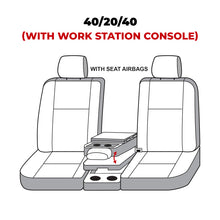 画像をギャラリービューアに読み込む, Covercraft 21-24 Ford F-150 Carhartt Super Dux SeatSaver Custom Front Row Seat Covers - Black