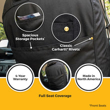 画像をギャラリービューアに読み込む, Covercraft 24-26 Jeep Wrangler Fr Buckets Carhartt Super Dux SeatSaver Custom Front Row Seat Cover