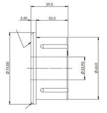 画像をギャラリービューアに読み込む, Superpro 13-23 Ram ProMaster 1500/2500/3500 Rear Leaf Spring Forward Eye Bushing Kit