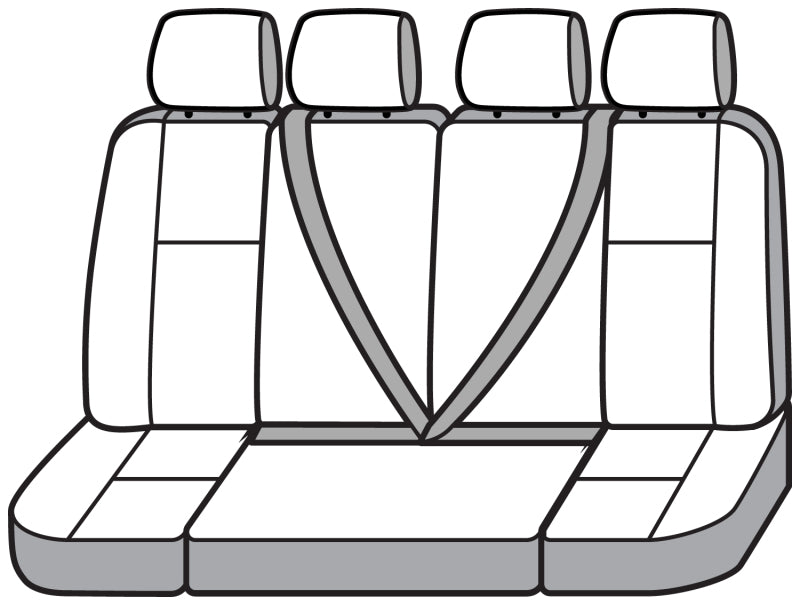 Covercraft 15-26 Ford Transit Endura Waterproof SeatSaver Third Row Seat Covers-Taupe