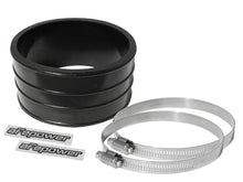 画像をギャラリービューアに読み込む, aFe Magnum FORCE Intake Coupling Kit (3-1/2 IN ID x 2 IN L) Straight Coupler - Black