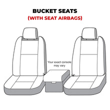 画像をギャラリービューアに読み込む, Covercraft 24-25 Toyota Tacoma Carhartt Super Dux SeatSaver Front Row Custom Seat Cover- Gravel