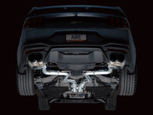 画像をギャラリービューアに読み込む, AWE 2024 Ford Mustang GT Fastback S650 RWD SwitchPath Cat-Back Exhaust w/ Quad Diamond Black Tips